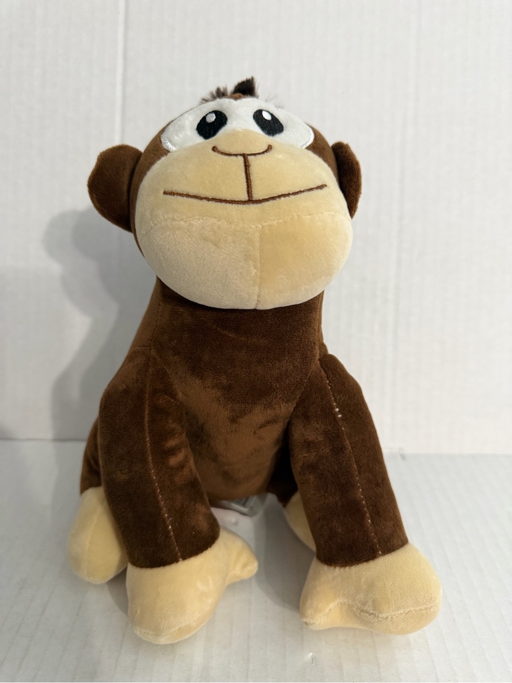 US Fun Machines Brown Monkey Plush